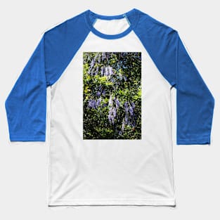 Cascade Of Wisteria Baseball T-Shirt